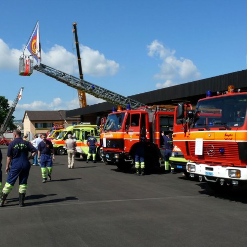 Einweihung Feuerwehrdepot