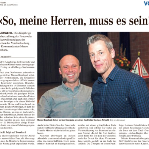 Zeitungsartikel 15.1.16